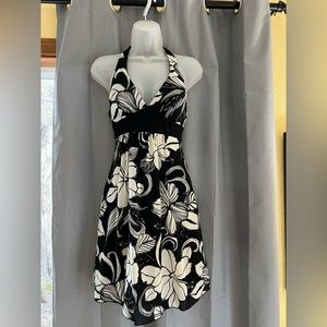 Ruby Rox Floral Halter Top Sun Dress